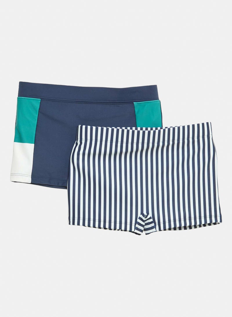 Kiabi Pack of 2 Swim Boxers - Image 1