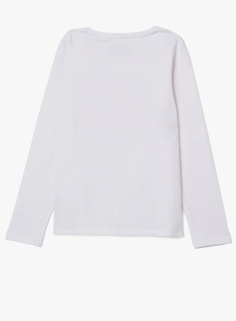 GUESS Kids Graphic Crew Neck T-Shirt