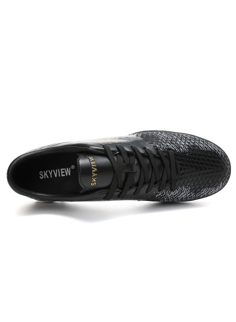 Sky View Men's Women's Soccer Shoes IC or IN Flat Cleats Professional Lace Up Athletic Turf Football Shoes Outdoor/Indoor Professional Futsal Football Training Sneakers  - Image 5