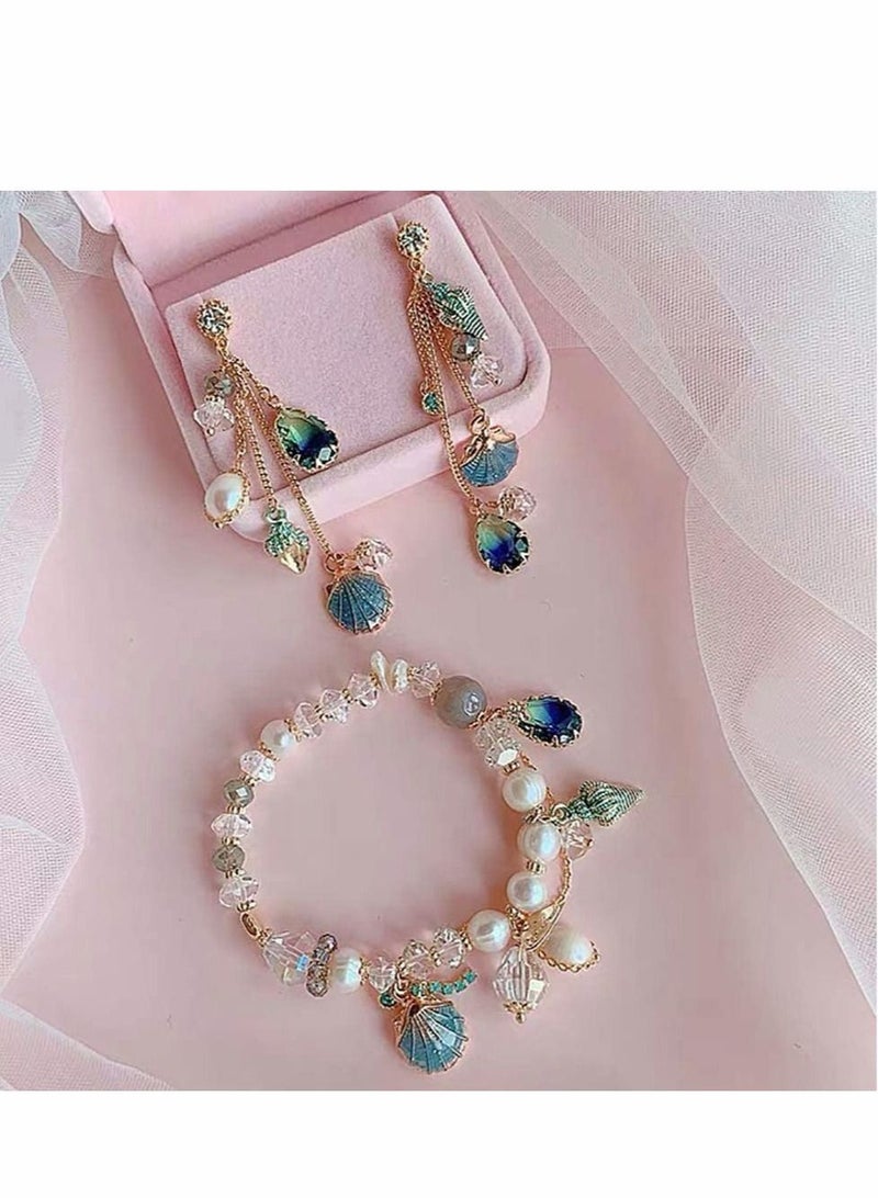 27pcs Sea Charms Enamel Charms Jewelry Making Conch Starfish Shell Charms Alloy Pendants Shell Dangles Shell Bead Jewelry Making Charms Kit - Image 2