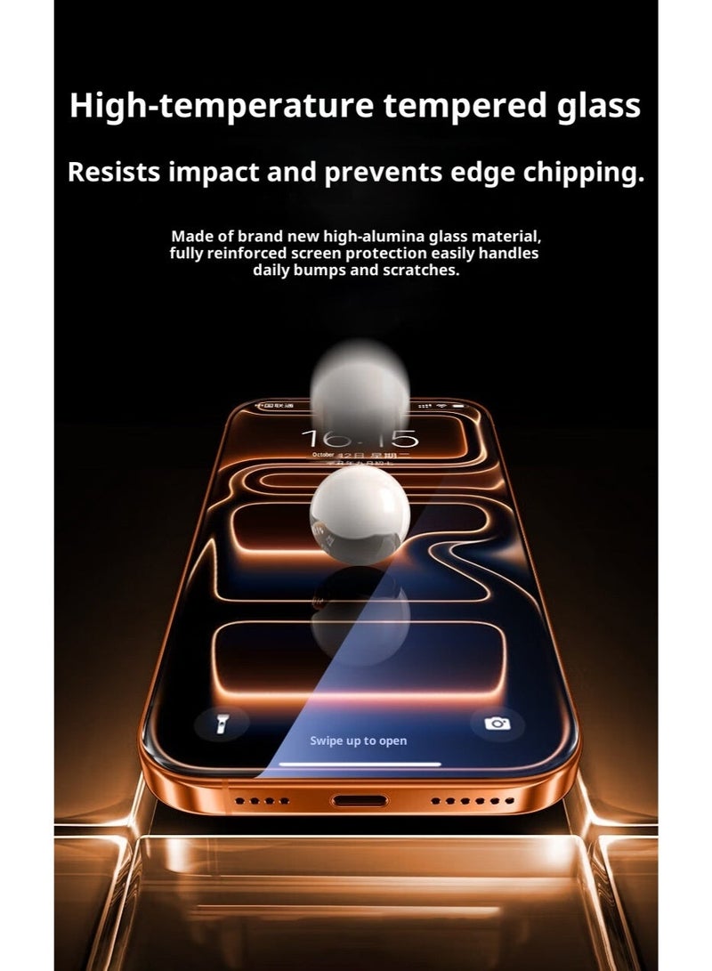 ARMOR AR Anti-Glare Film for iPhone 17Series - High Definition Tempered Glass Screen Protector（2pcs) - Image 4