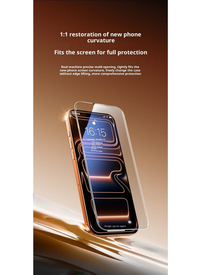 ARMOR AR Anti-Glare Film for iPhone 17Series - High Definition Tempered Glass Screen Protector（2pcs) - Image 3