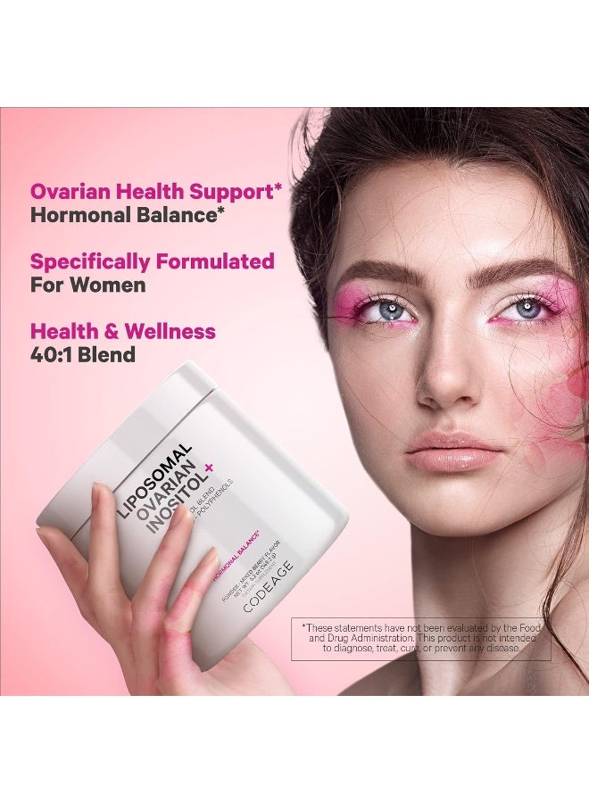 Codeage مسحوق إينوزيتول المبيضي الليبوزومي للنساء - Image 5