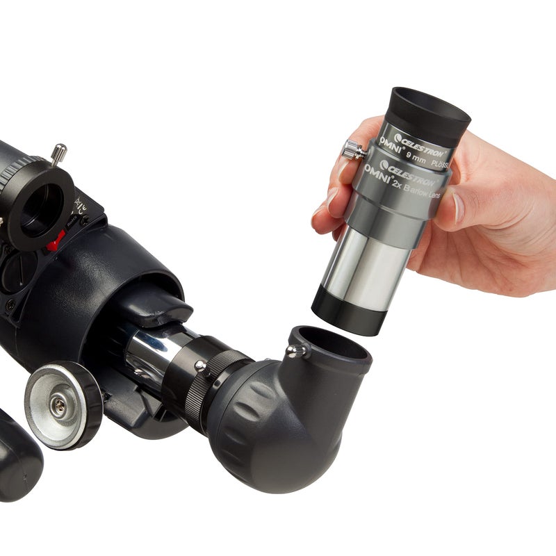 Celestron Celestron Omni 1.25" 2X Barlow Lens, Multi, Model Number: 93326 - Image 3