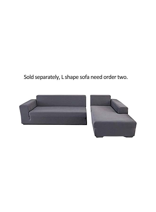 jaexest Velvet Plush Sofa Cover, Skid Resistance Stretch Sofa Cover Slipcover Soft Thick Sofa Protector for L-shape Sectional Couch (Dark Green,3 Seater(75-91")) - Image 2