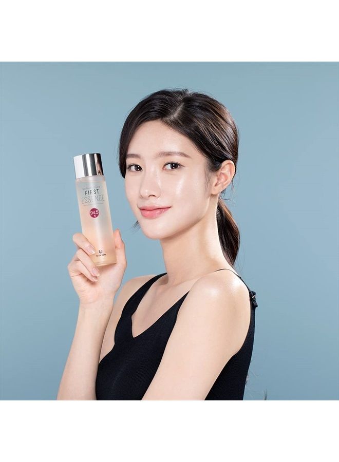 MIZON Skin Power Original First Essence, 94.5% Galactomyces Ferment Filtrate, Booster, Glowing Skin, Moisturizing, Exfoliating, Anti-aging (210ml 7.10 Fl Oz) - Image 4