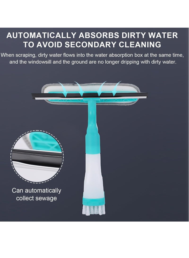 Loquat 4 in 1 Kit Multi-function Window Car Cleaning Tool Window Cleaner Wiper for Home Glass Car Window - Image 4