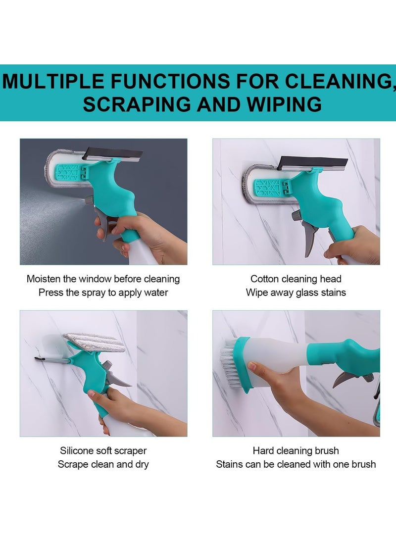 Loquat 4 in 1 Kit Multi-function Window Car Cleaning Tool Window Cleaner Wiper for Home Glass Car Window - Image 5