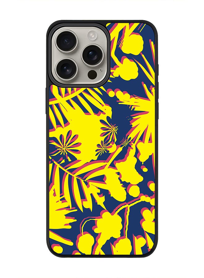 Stylizedd For iPhone 16 Pro Max Case [Compatible with MagSafe] Slim Magnetic cover Phone Case iPhone 16 Pro Max -Hawaii Jungle - Image 1