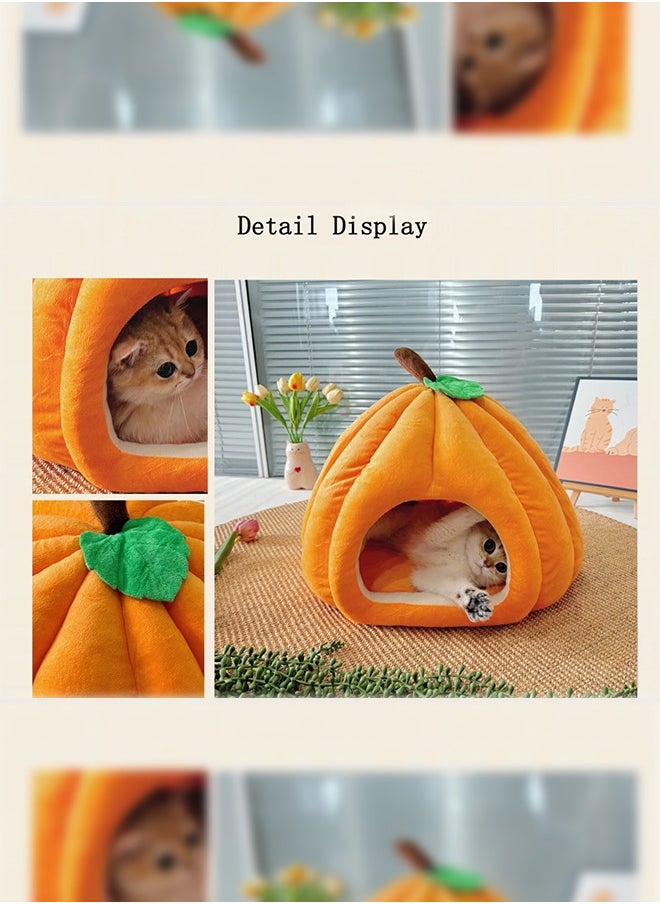 Haidue - Cat Kennel Is Fully Enclosed  Detachable And Washable  Sleeping Kennel  Universal In All Seasons  Cat Bed/Dog Bed  Warm Cat House In Winter  Pet Nest - Image 1