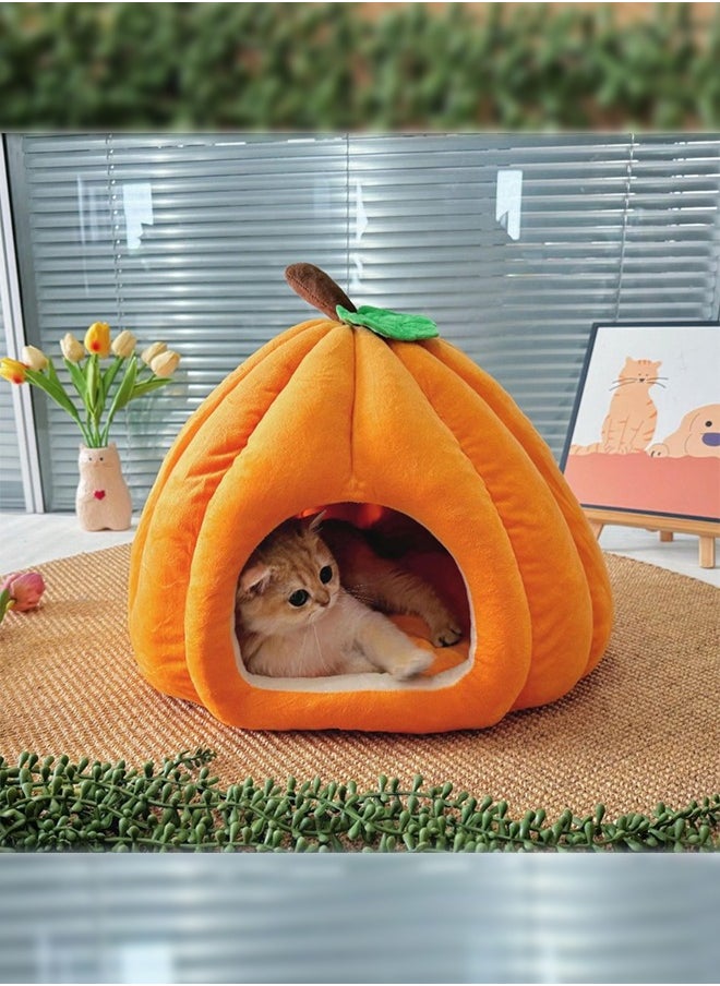 Haidue - Cat Kennel Is Fully Enclosed  Detachable And Washable  Sleeping Kennel  Universal In All Seasons  Cat Bed/Dog Bed  Warm Cat House In Winter  Pet Nest - Image 1