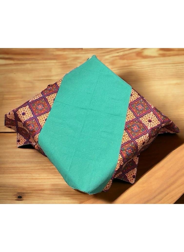 Ramadan Duck in Khayami Meter in Meter and Next Rectangular Tablecloth (Green)