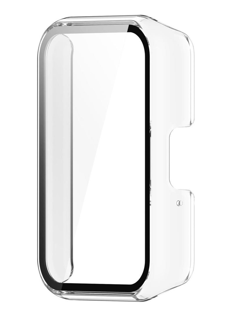 HablTech Protective Case Suitable for Samsung Galaxy Fit 3 Case Hard PC Case with Tempered Glass Screen Protectors Full Protective Cover(Clear) - Image 3