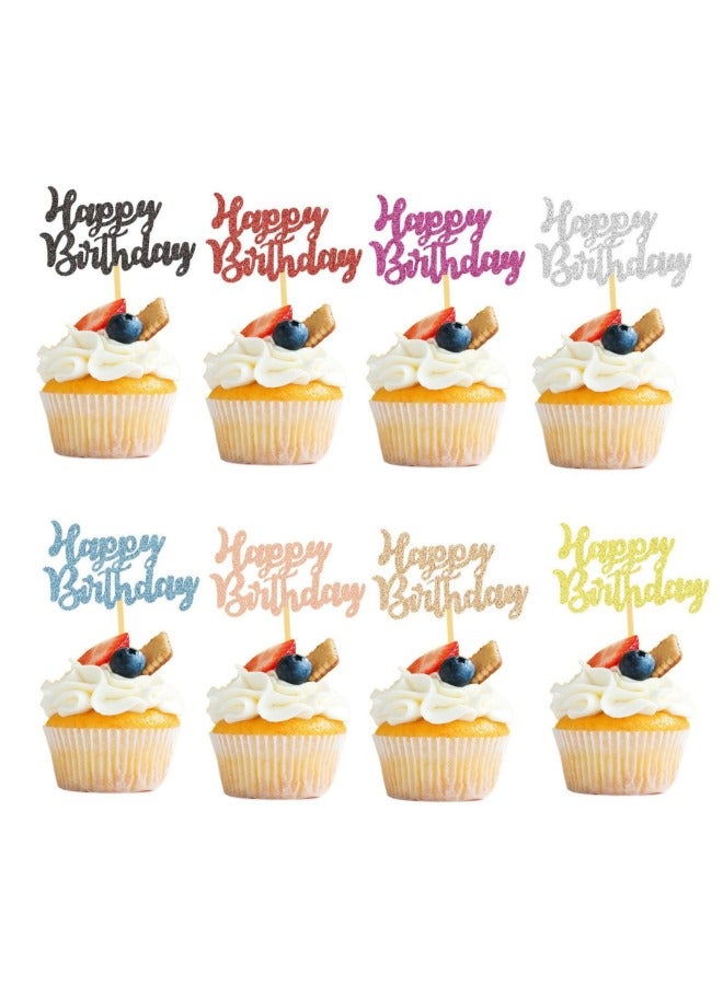 New Year Cake - Birthday Cake Decoration - Silver - Party Supplies, Baking Decoration, Gift - Image 2