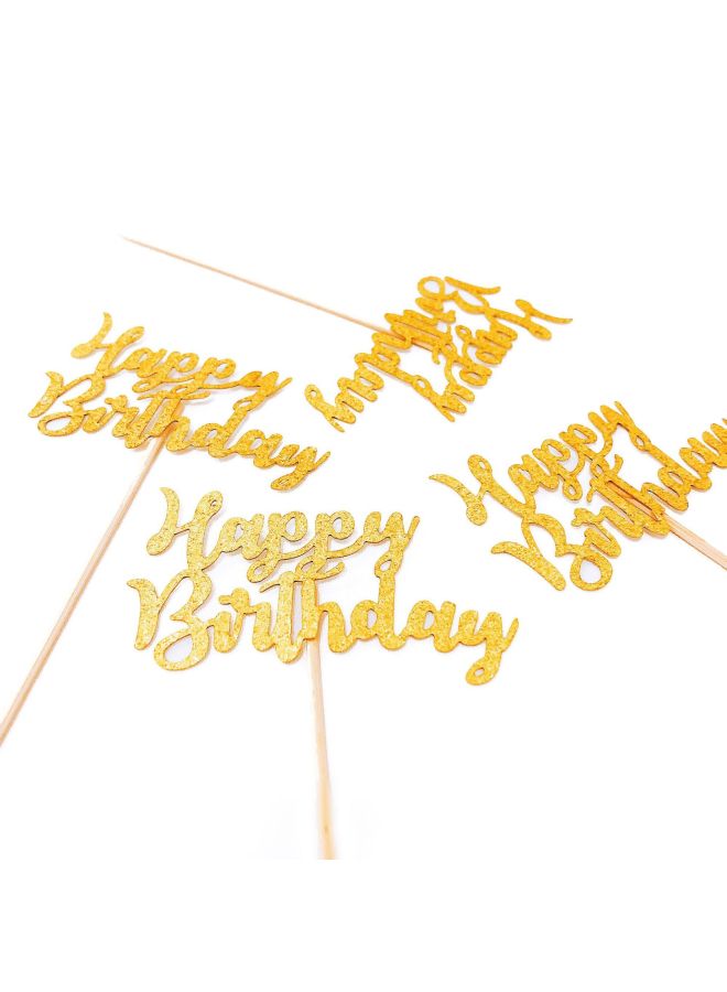 New Year Cake - Birthday Cake Decoration - Silver - Party Supplies, Baking Decoration, Gift - Image 5