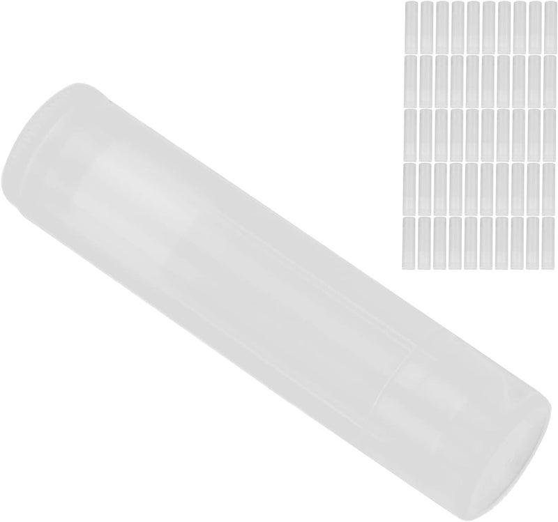 DIY Lipstick Tubes, 50pcs Empty Lipstick Tube Container, Translucent 5ml Tubes with Compact Size, Clean Hygienic, Ideal for Travel - Image 3
