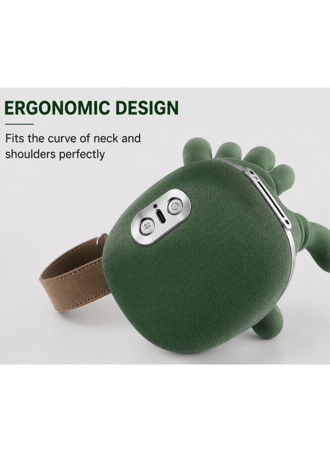 TAKHTEELA Hand Shoulder Neck Massager, Neck and Shoulder Heating Massager, Shoulder, Neck, Lower Abdomen Massager, Compact and Lightweight - Image 2