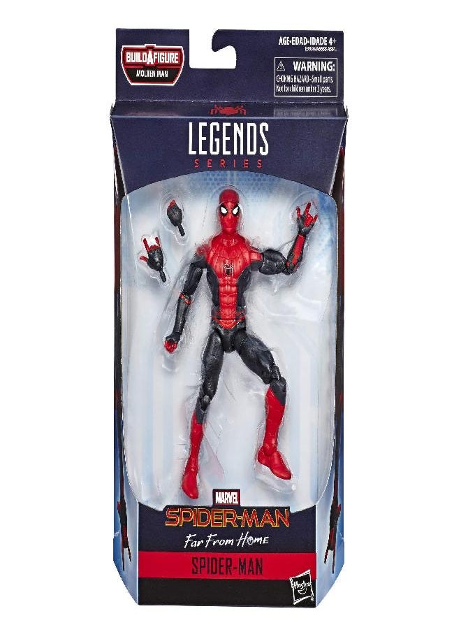 Spider-Man - Spider-Man Marvel Legends Series Far from Home 6" Collectible Figure - Image 1