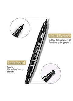 Eyeliner Stamp Wingliner Waterproof Smudgeproof Liquid Eye Liner Gel Pen Set Long Lasting Heart Black Thin Double Ended Pencil Makeup Tools for Women (Red Star) - pzsku/ZE85D27A8ACBE2FB41A1DZ/45/_/1678701697/89ff48fc-0d0d-4119-8768-7a6466fbf428