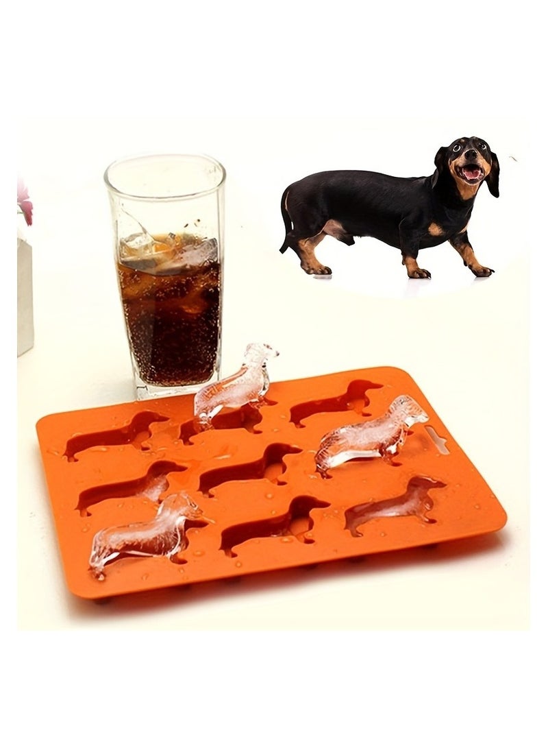 1Pcs 3D Dachshund Chocolate Cake Mold - Image 1