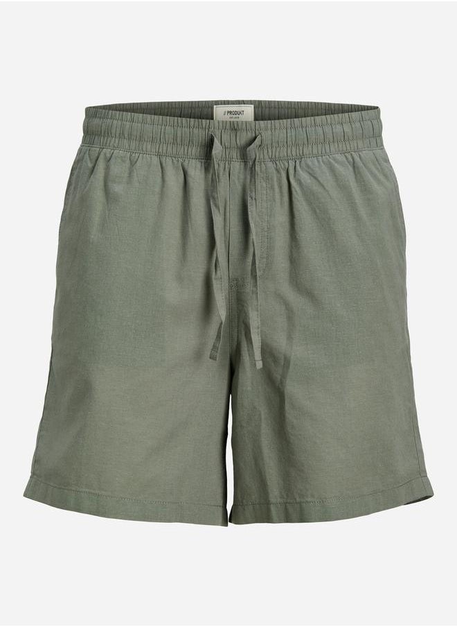 PRODUKT - Mid Rise Regular Fit Shorts with Drawstring - Image 1