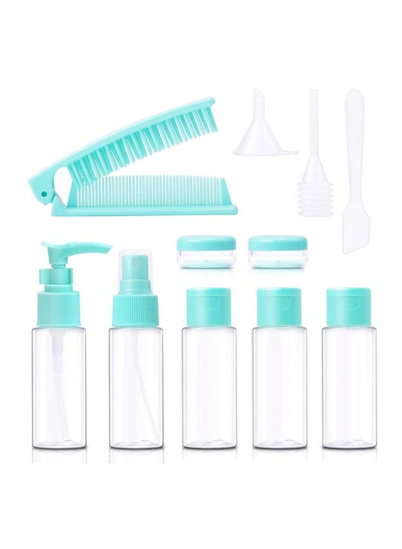 13 Pack Travel Bottles Set TSA Approved Toiletries Containers with Clear Case Leakproof BPA Free Essentials Accessories Squeezable Refillable for Shampoo and Lotion Soap - Image 2