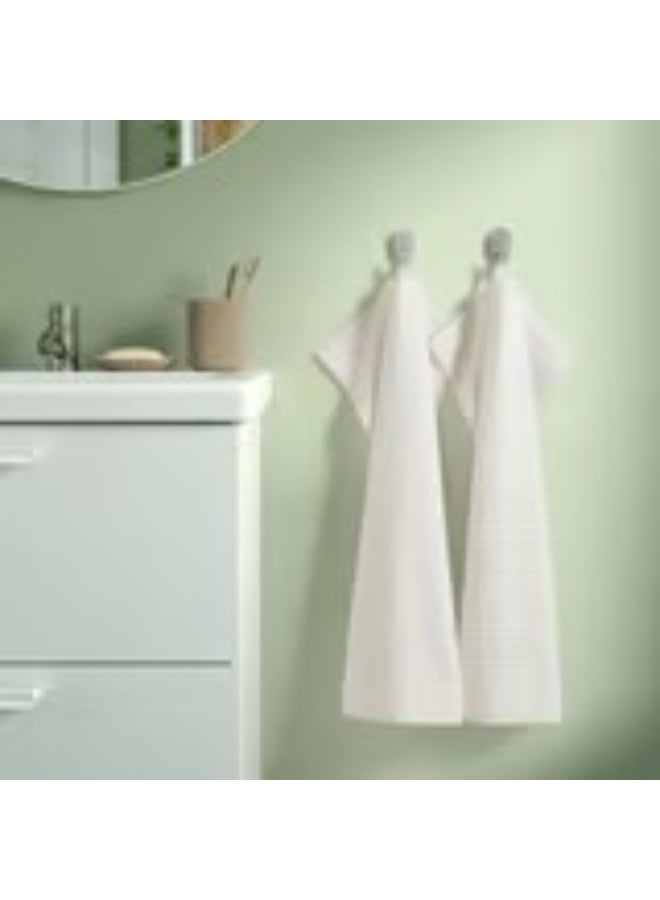Hand towel white 40x70 cm - Image 4