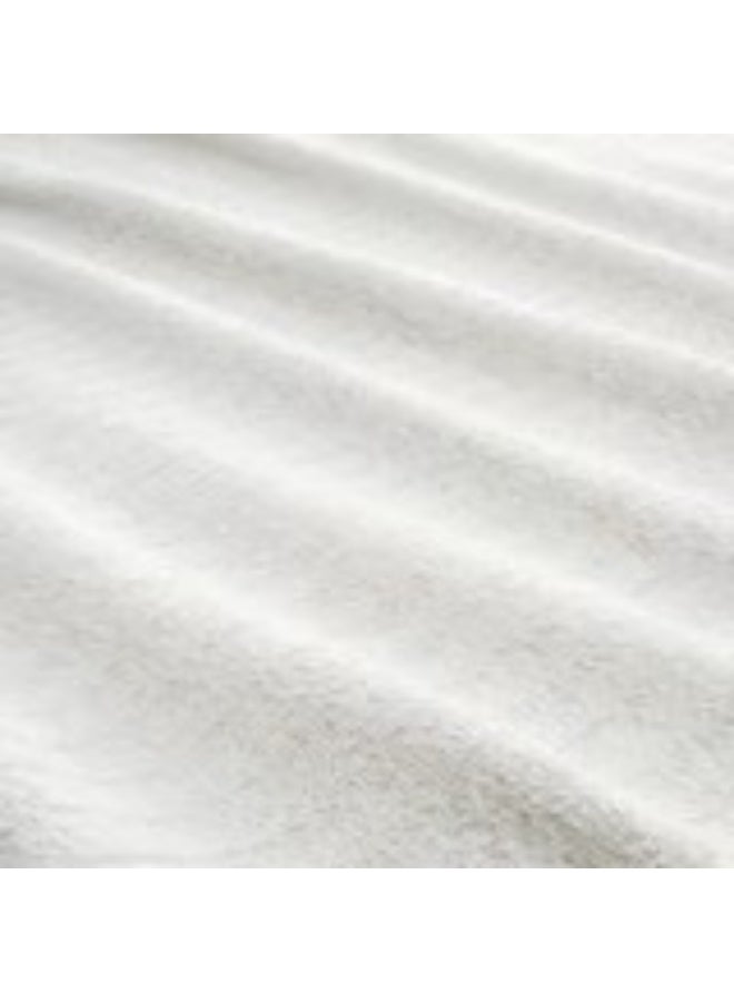 Hand towel white 40x70 cm - Image 2