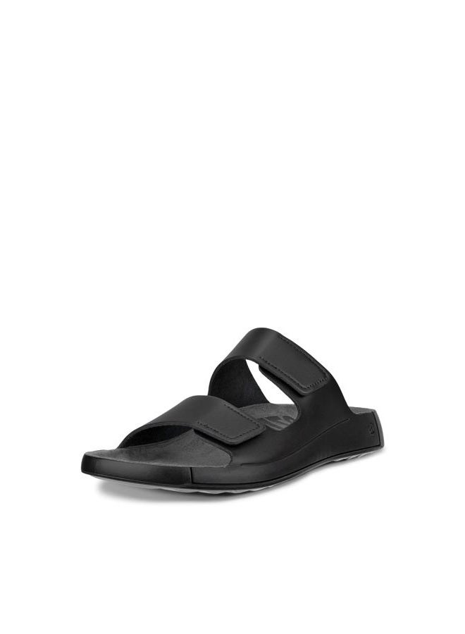 ECCO Men's Cozmo 2.0 Two Band Slide Sandal Black 13-13.5, 47 EU - Image 1