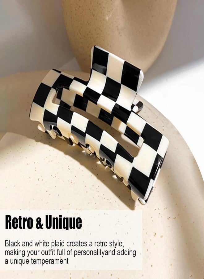 ADORNISH 1 Pc Medium Large HAIR CLAW Clips For Women & Girls, Unique CLAW Clips For Thin HAIR For 3 Inch, HAIR CLAW, Cream - Image 4