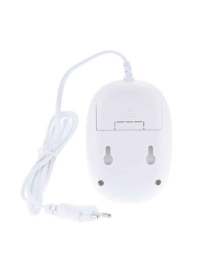Natural Gas Leakage Alarm Detector Sensor White - Image 5
