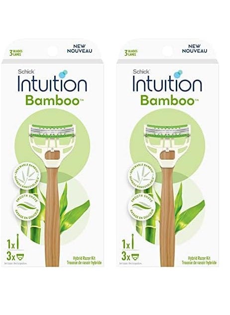 Intuition Schick Intuition Bamboo Disposable Razors for Women 3ct Pack of 2 