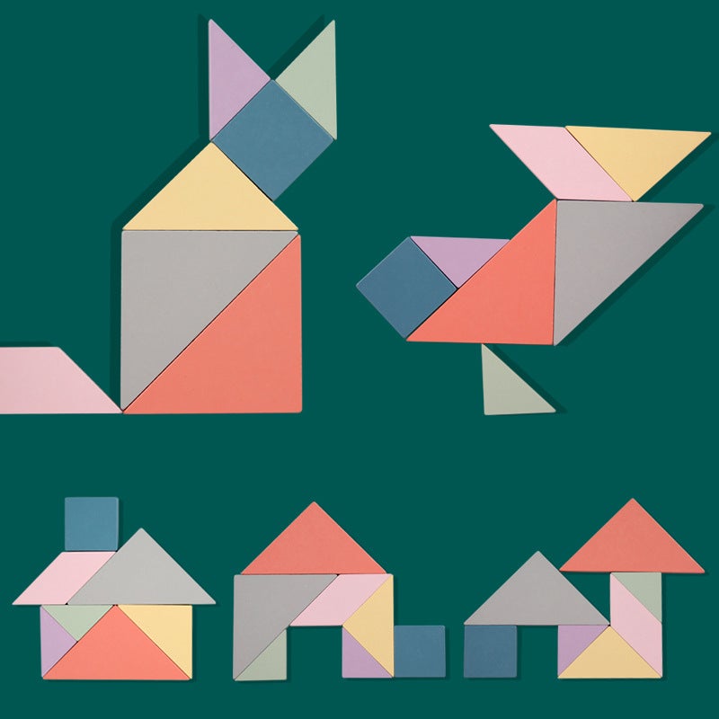 Magnetic Jigsaw Puzzle Children'S Jigsaw Puzzle Colorful Wooden Toys Kindergarten Cognitive Early Education Puzzle - Image 4