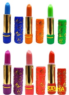 Sasha 6 Pcs Magic Lipstick Set Multicolour  - Image 1