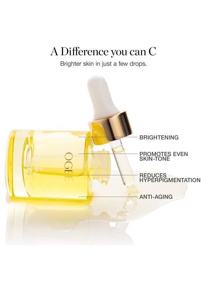 OGEE Vitamin C THDA 20% Elixir - Certified Organic Vitamin C Face Serum - Brightening Vitamin C Serum for Face - Image 3