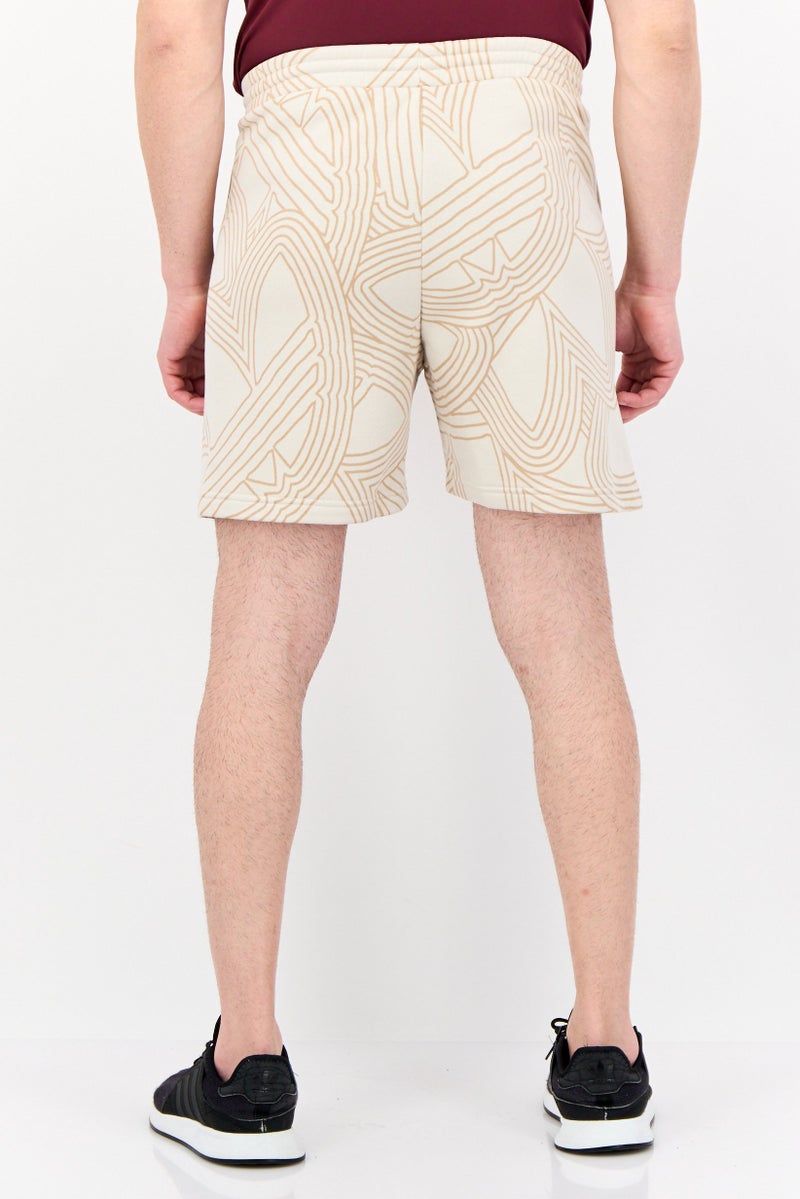 adidas Originals Men Sportswear Fit Outdoor Shorts, Beige  - Image 3