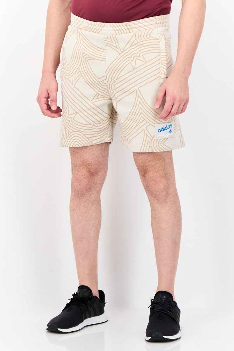 adidas Originals Men Sportswear Fit Outdoor Shorts, Beige  - Image 1