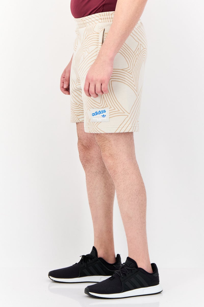 adidas Originals Men Sportswear Fit Outdoor Shorts, Beige  - Image 2