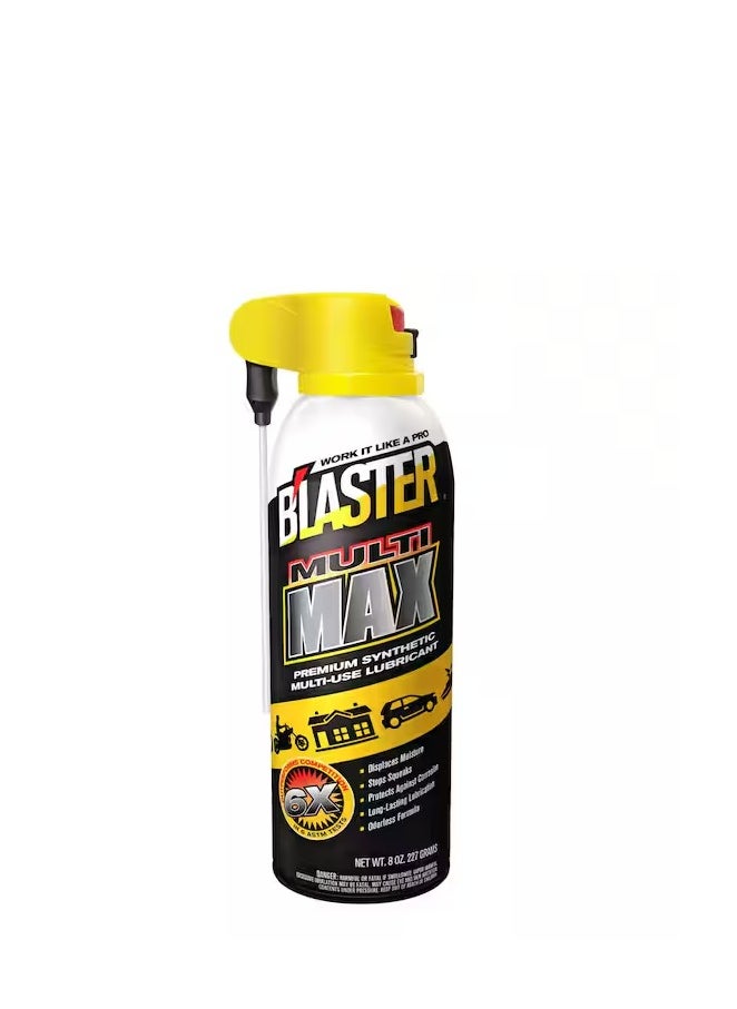 blaster - Blaster Multi-Max Premium Synthetic Multi-Use Lubricant Spray 10 oz. - Image 1