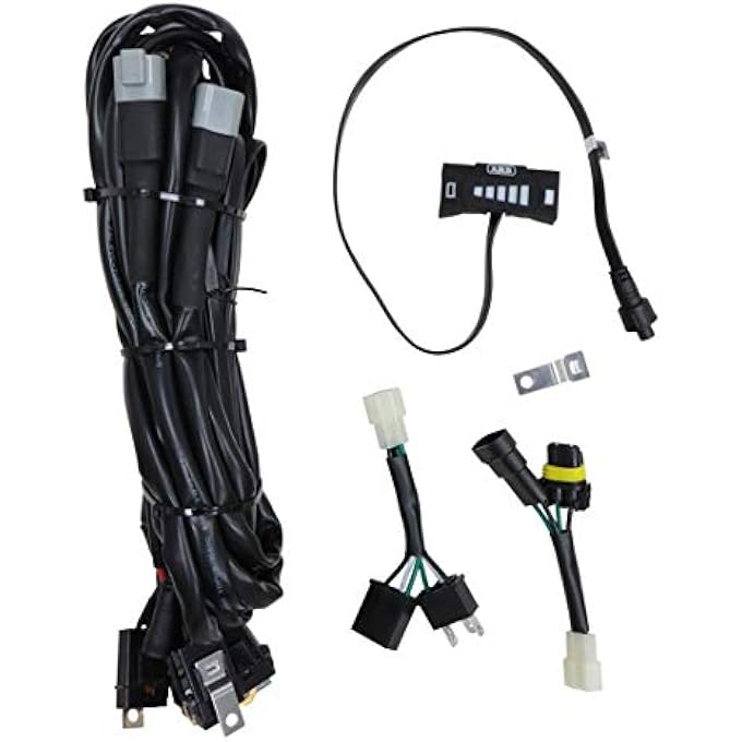 ARB Sjbharn Wiring Loom For Intensity Solis Lights With Dimmable Touchpad Switch - Image 1