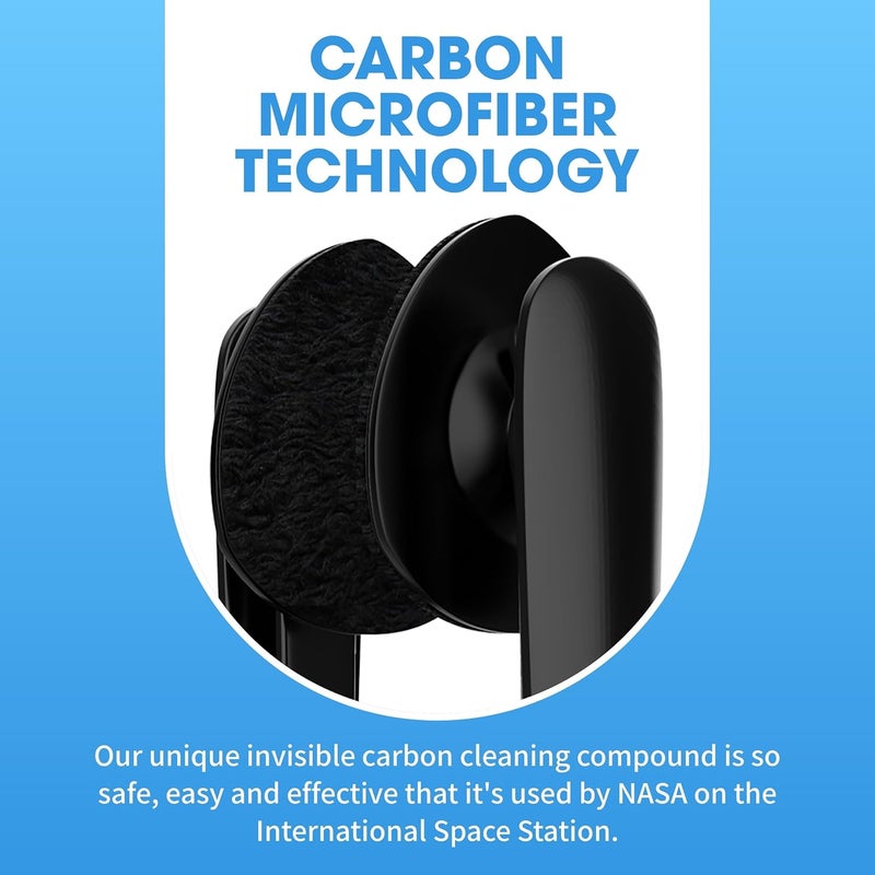 Peeps Carbon Klean Eyeglass Cleaner Replacement Pads, Efficient and Durable Carbon Microfiber Technology - Exclusively Used by NASA (1000 Uses) - Image 3