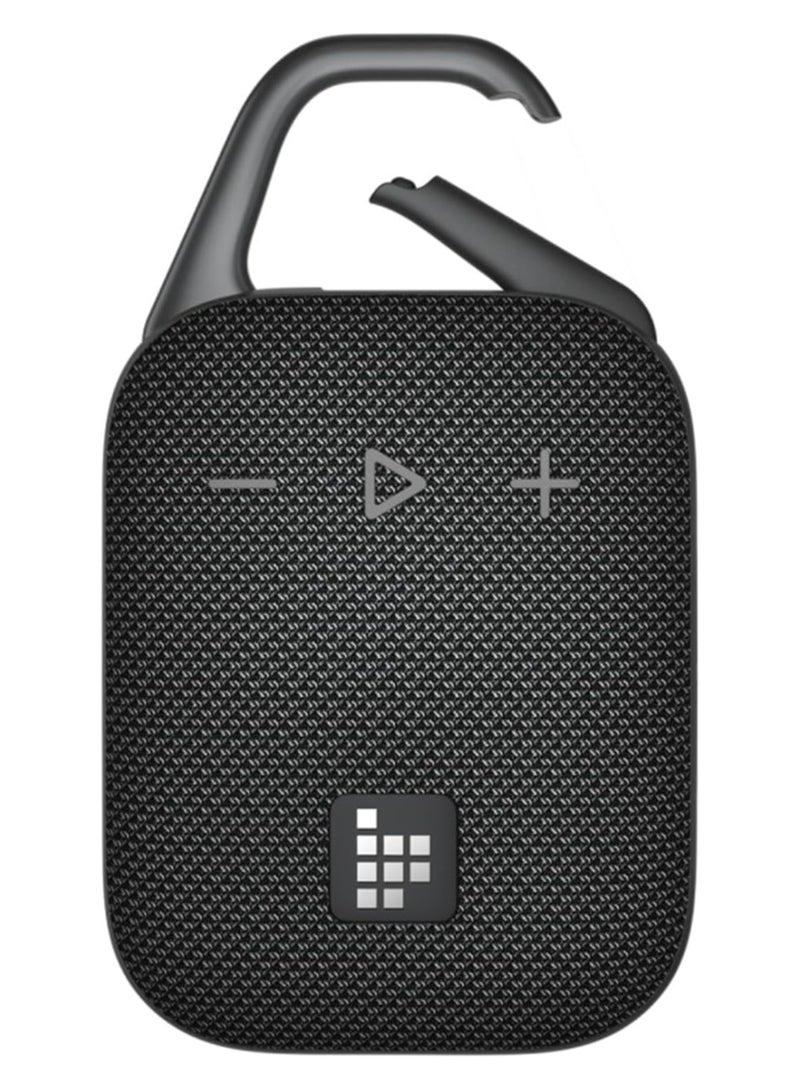 Tronsmart Mirtune H1 Portable Outdoor Speaker, 20H Playtime, Loud Sound and Punchy Bass, Integrated Carabiner, IPX7 Waterproof, Customize EQ, Bluetooth 5.3 Speaker for Travel, Hiking, Camping(Black) - Image 1