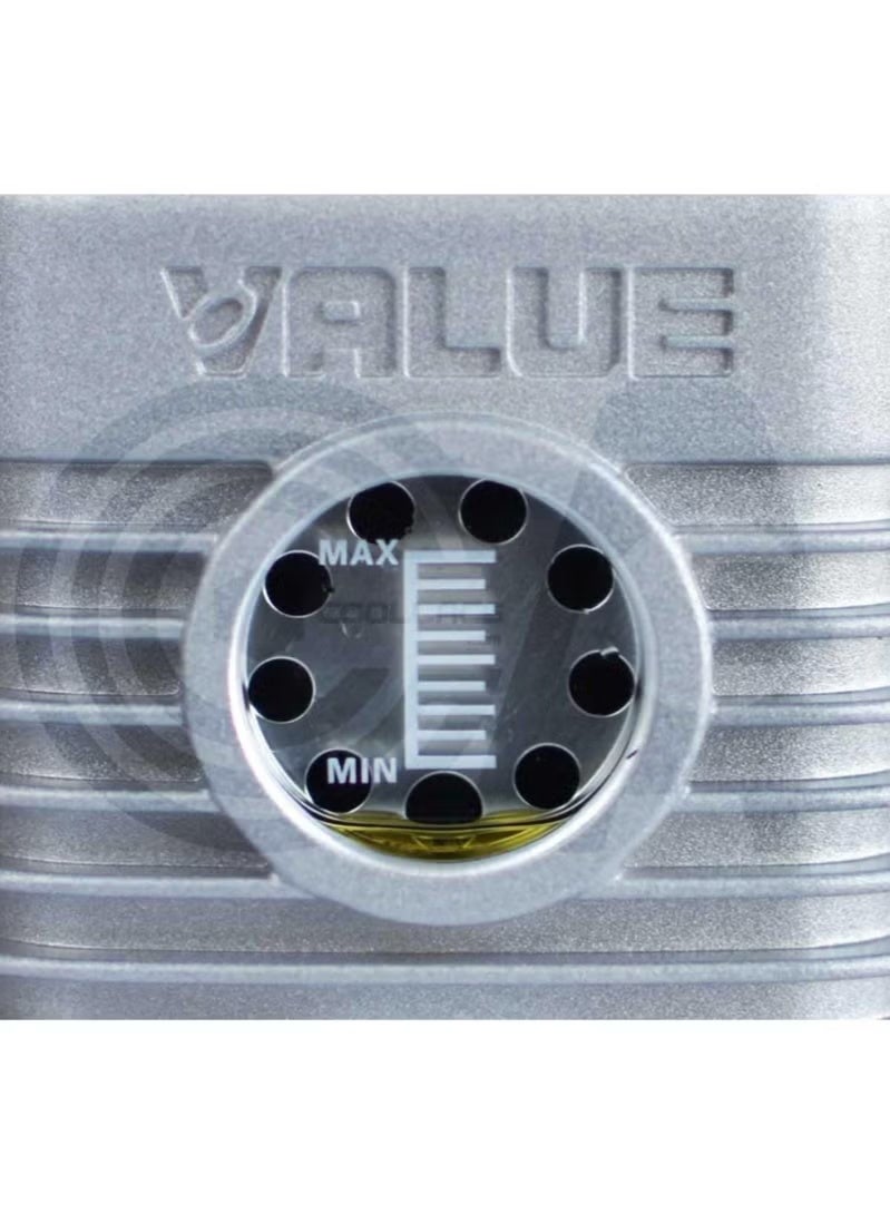 Value VACCUM PUMP VALUE VE125N Single-Stage – 1/4 HP, 2.5–3.0 CFM | Ultimate Vacuum 150 Microns | Oil-Sealed Rotary Vane | Lightweight & Portable | HVAC & Refrigeration Use - Image 4