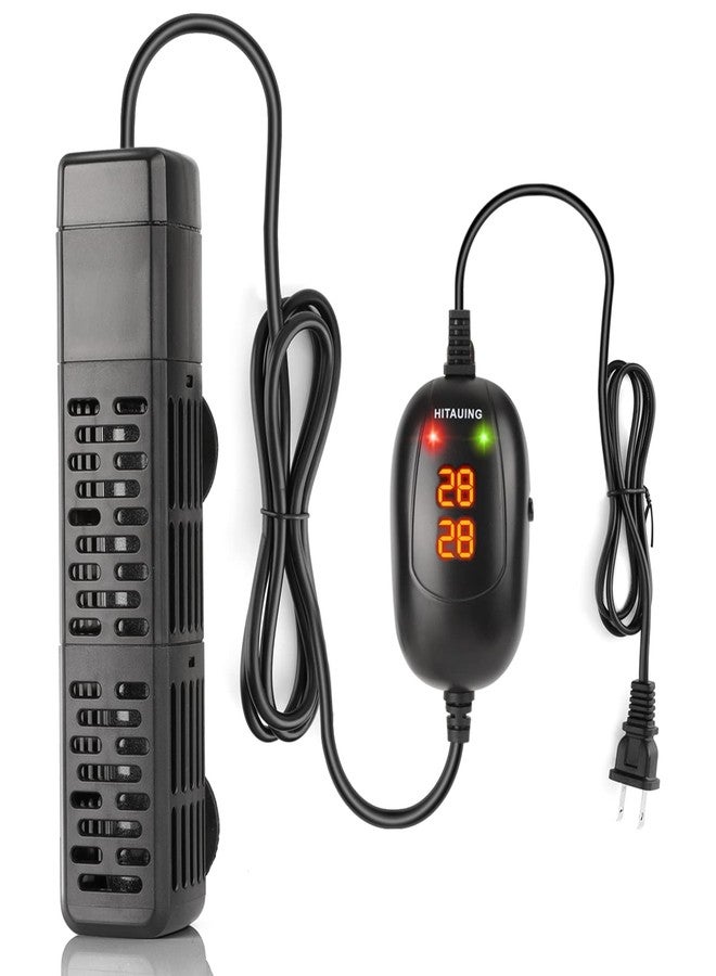 HiTauing Aquarium Heater, 50W/100W/200W/300W/500W Submersible Fish Tank Heater with Over-Temperature Protection and Automatic Power-Off When Leaving Water for Saltwater and Freshwater - Image 1