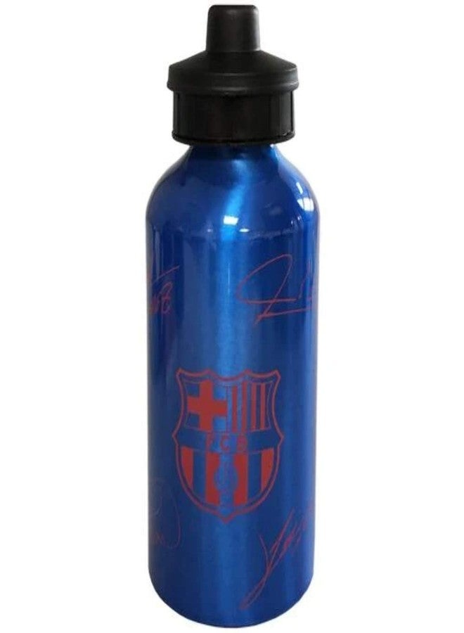 FCB Barcelona FC Signature Aluminum Drinks Bottle (One Size) (Blue/Red) - Image 1