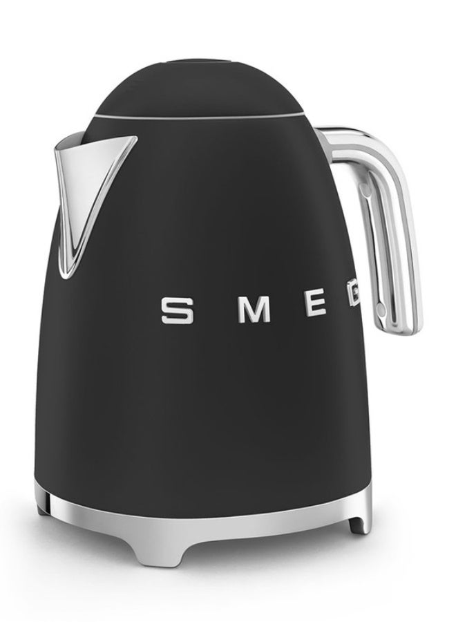Smeg 50s Retro Style Electric Aesthetic Kettle Matte Black KLF03BLMAU 1.7 L 2400 W KLF03BLMAU Matte Black - Image 3