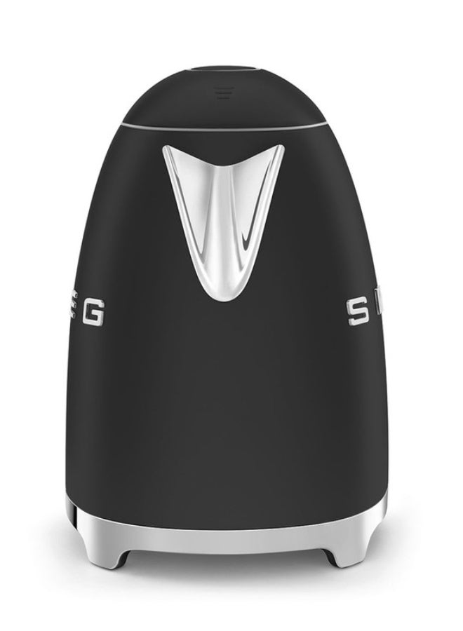 Smeg 50s Retro Style Electric Aesthetic Kettle Matte Black KLF03BLMAU 1.7 L 2400 W KLF03BLMAU Matte Black - Image 2