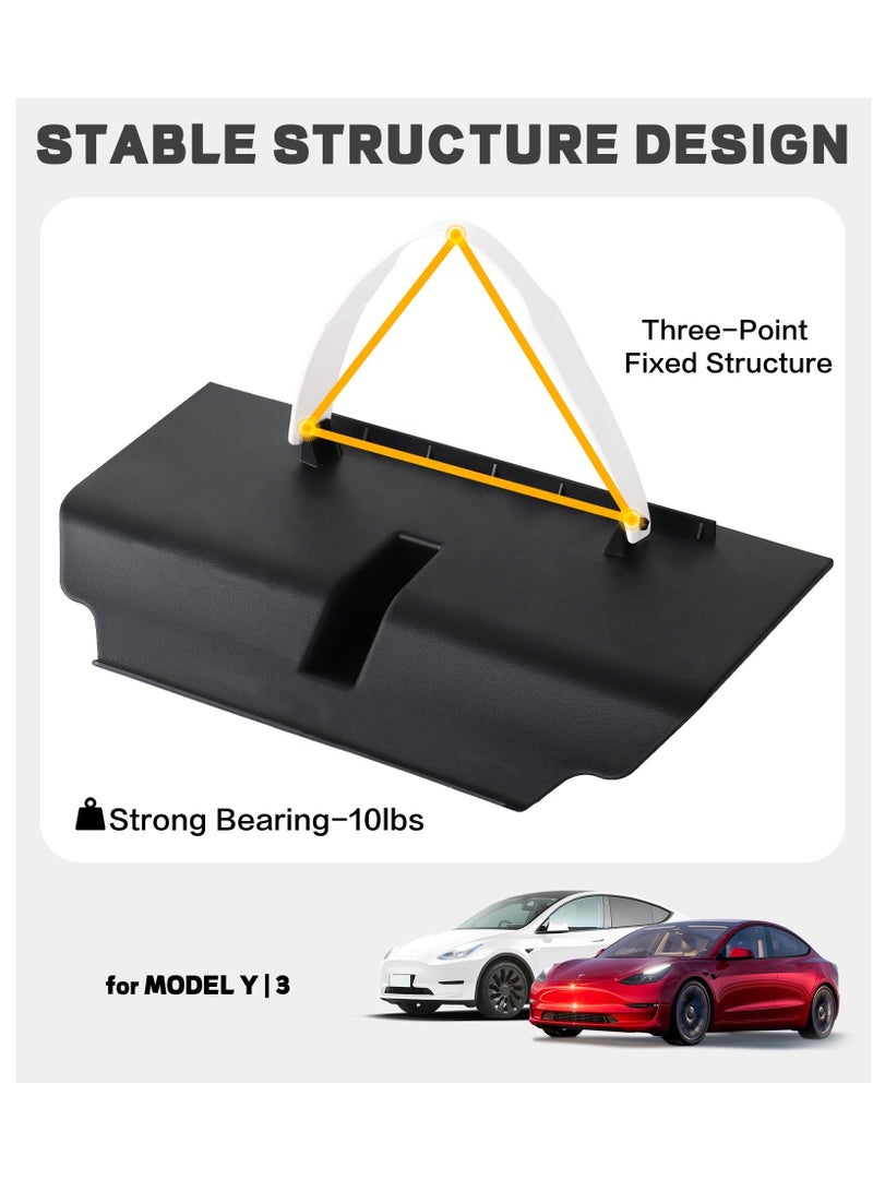 Console Organizer 2021-2023, for Tesla Model Y Model 3 Center Console Organizer Tary, Tesla Model 3 Model Y Accessories 2023 2022 2021 2020, Silicone Console Organizer - Image 4