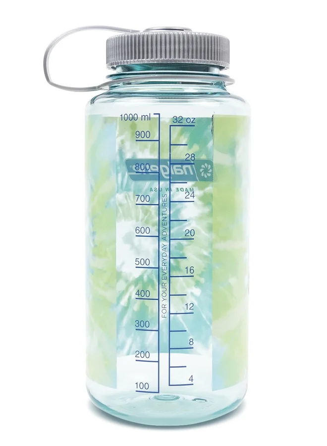 Nalgene Nalgene 32oz WM Seafoam withPlatinum Blue Tie Dye