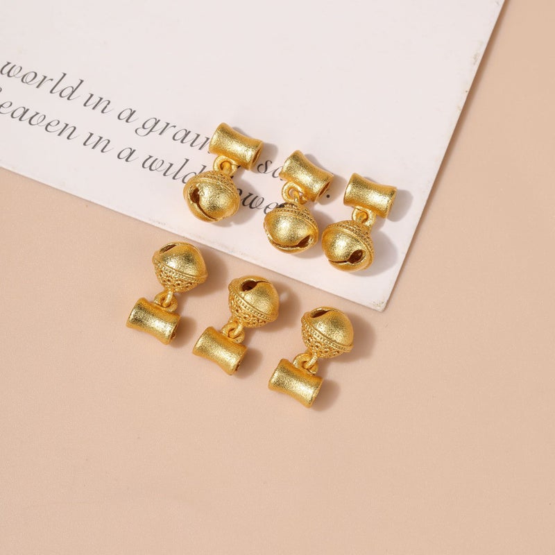 Lotus Gourd Charm for DIY Jewelry No. 4 hollow bell 